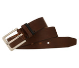 LLOYD Men's Belts − Gürtel - Vollrindleder  - Brandy
