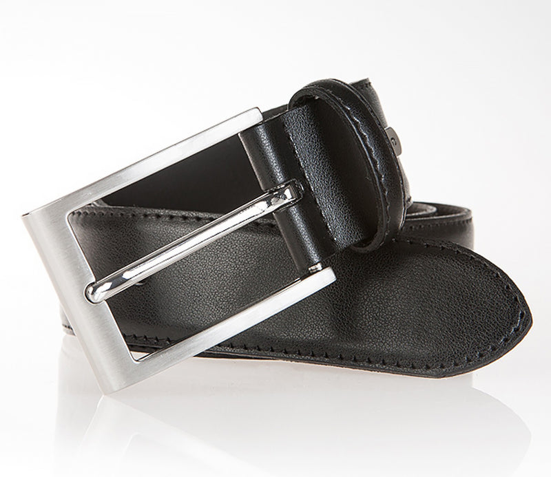LLOYD Men's Belts − Gürtel - Herrengürtel - Ledergürtel - Schwarz