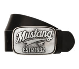 Mustang − Gürtel - Herrengürtel - Ledergürtel - Schwarz