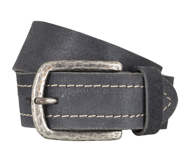 LLOYD Men's Belts − Gürtel - Herrengürtel - Ledergürtel - Blau