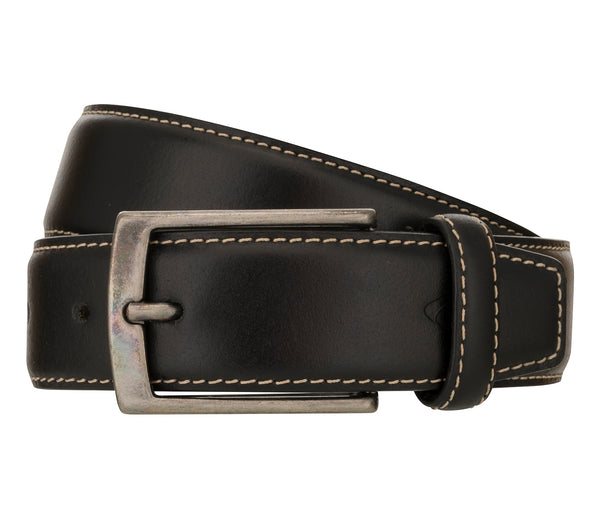 Camel Active − Gürtel - Herrengürtel - Ledergürtel - Schwarz