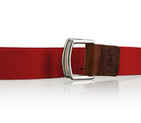 GOLF-Belts − Gürtel - Herrengürtel - Textilgürtel - Rot