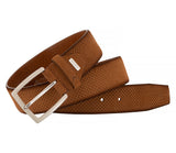 ALBERTO − Gürtel - Herrengürtel - Ledergürtel - Beige