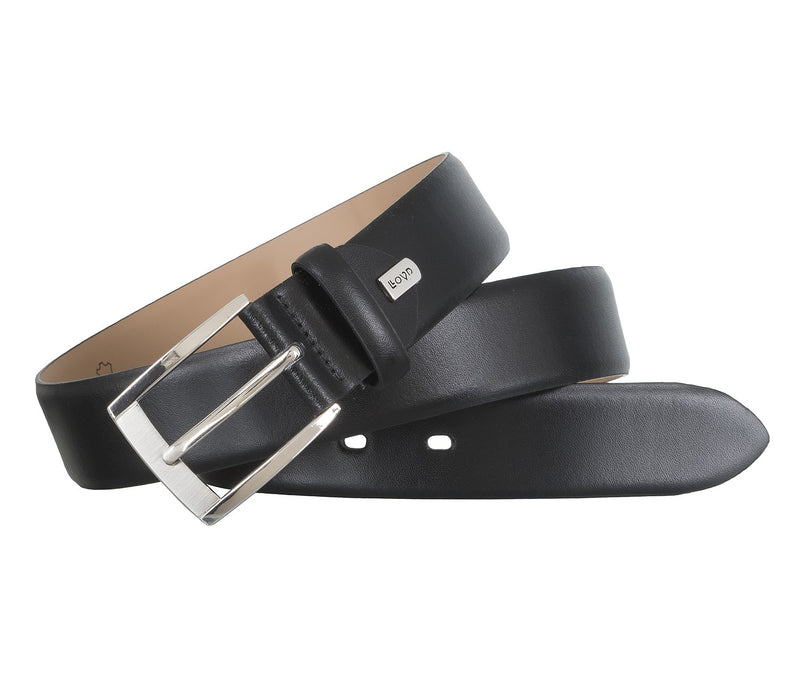 LLOYD Men's Belts − Gürtel - Herrengürtel - Ledergürtel - Schwarz