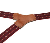 LLOYD Men's Belts − Hosenträger - Herrenhosenträger - Bordeaux