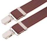 LLOYD Men's Belts − Hosenträger - Herrenhosenträger - Bordeaux/Rot