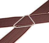 LLOYD Men's Belts − Hosenträger - Herrenhosenträger - Bordeaux/Rot