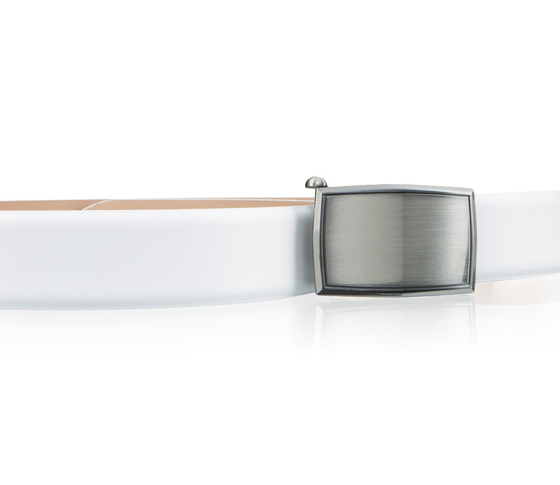 LLOYD Men's Belts − Gürtel - Herrengürtel - Ledergürtel - Weiß
