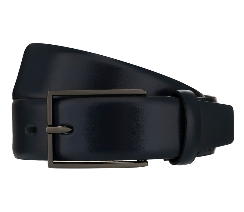 LLOYD Men's Belts − Gürtel - Ledergürtel - Blau