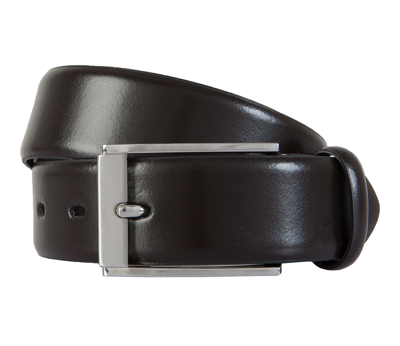 LLOYD Men's Belts − Gürtel - Herrengürtel - Ledergürtel - Dunkelbraun