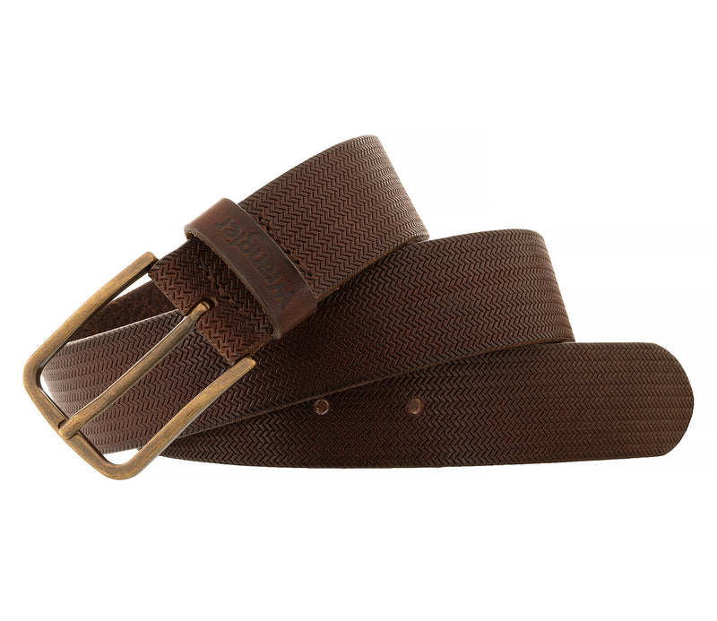Wrangler − Gürtel - Herrengürtel - Ledergürtel - Braun
