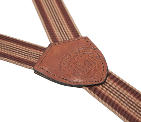 LLOYD Men's Belts − Hosenträger - Herrenhosenträger - Braun/Cognac