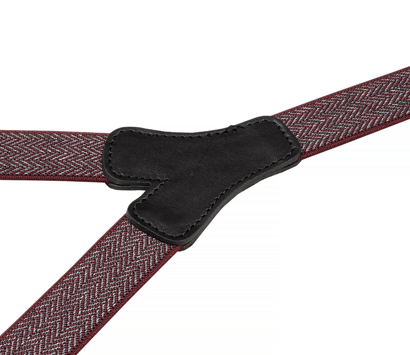 LLOYD Men's Belts − Hosenträger - Herrenhosenträger - Bordeaux