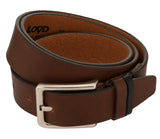 LLOYD Men's Belts − Gürtel - Vollrindleder  - Brandy