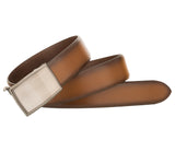 LLOYD Men's Belts − Gürtel - Herrengürtel - Ledergürtel - Cognac