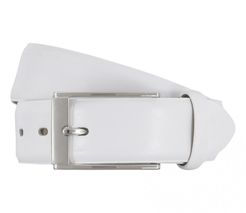 LLOYD Men's Belts − Gürtel - Herrengürtel - Ledergürtel - Weiß
