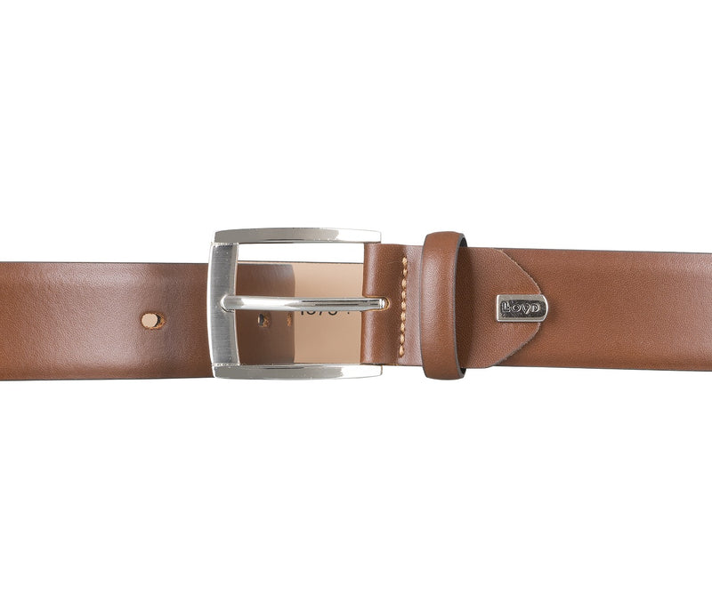 LLOYD Men's Belts − Gürtel - Herrengürtel - Ledergürtel - Brandy