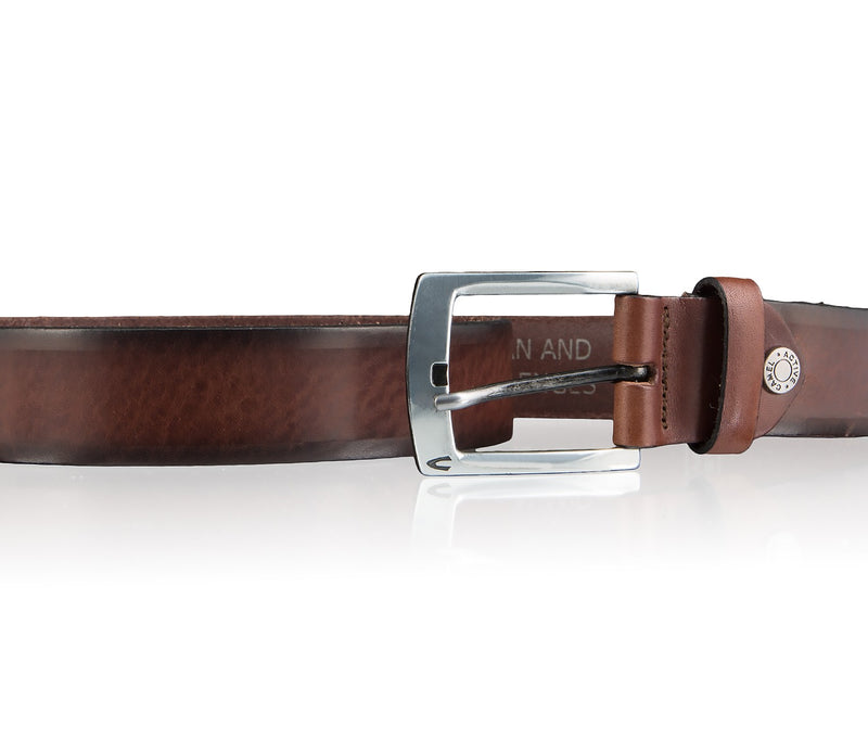 Camel Active − Gürtel - Herrengürtel - Ledergürtel - Braun