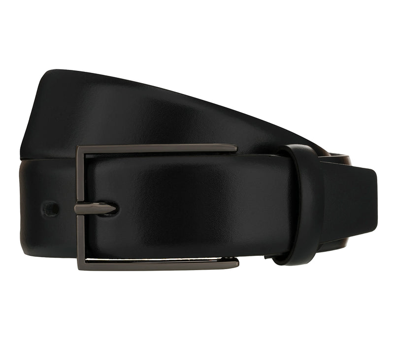 LLOYD Men's Belts − Gürtel - Ledergürtel - Schwarz